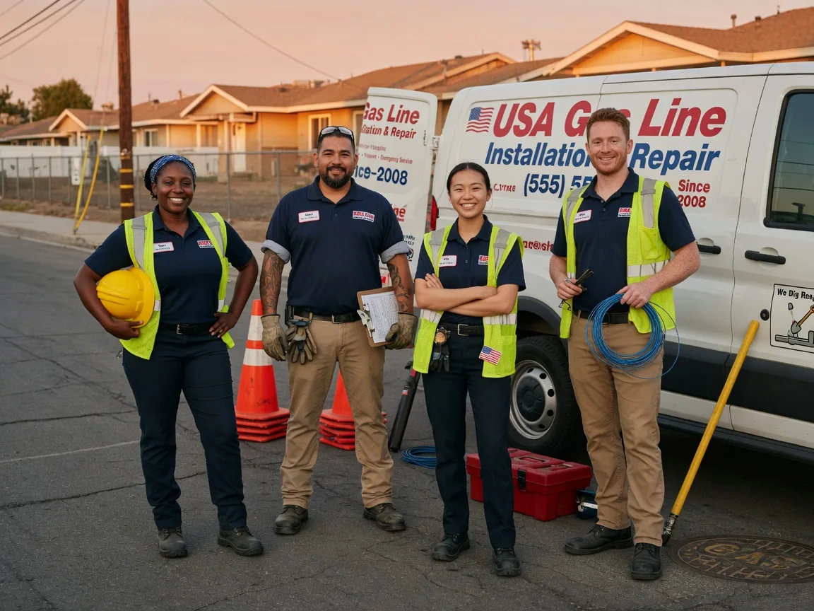 Gas Line Installation company in Concord, PA